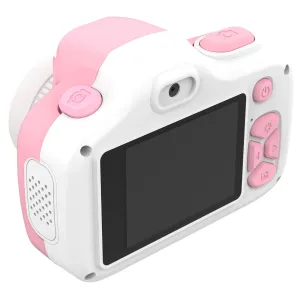 Appareil photo numérique pour enfants myFirst Camera 3 rose avec écran arrière, objectif et boutons adaptés aux enfants