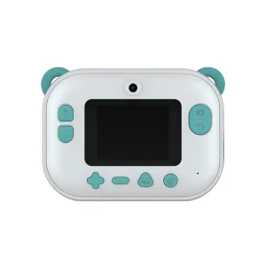 myFirst Camera Insta Wi, appareil photo à impression instantanée bleu sarcelle pour enfants avec écran, objectif et boutons colorés