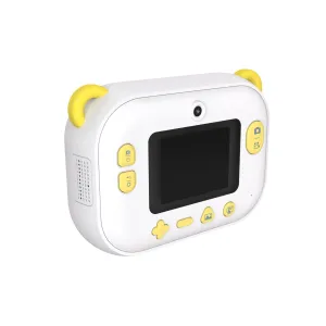 Appareil photo numérique jaune pour enfants myFirst Camera Insta Wi avec écran, deux objectifs et impression thermique instantanée