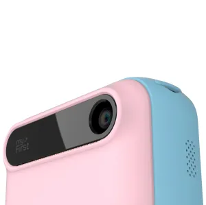 Appareil photo instantané pour enfants myFirst Camera Insta 20 en rose et bleu, avec écran et objectif