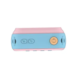 Appareil photo instantané avec impression myFirst Camera Insta 20 pour enfants, rose pastel et bleu, vue de côté