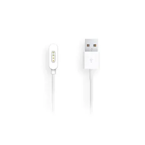 myFirst Fone S3 S3 Plus magnetic charging cable, white USB-A cable with secure magnetic connector