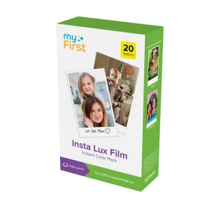 myFirst Insta Lux Film färgpaket, ask med 20 ark, för myFirst Camera Insta Lux