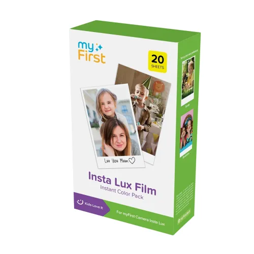 myFirst Insta Lux Film färgpaket, ask med 20 ark, för myFirst Camera Insta Lux